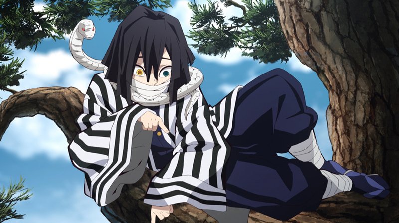 伊黒小芭内(TVアニメ鬼滅の刃公式キャラクター画像)