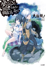 ダンまち 原作小説1巻の書影