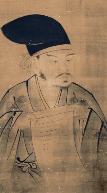 楠木正成の肖像画(伝・狩野山楽筆)