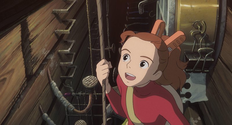 「借り」に出た主人公アリエッティ