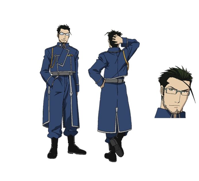 マース・ヒューズ(鋼の錬金術師)のアニメ公式キャラクター設定画