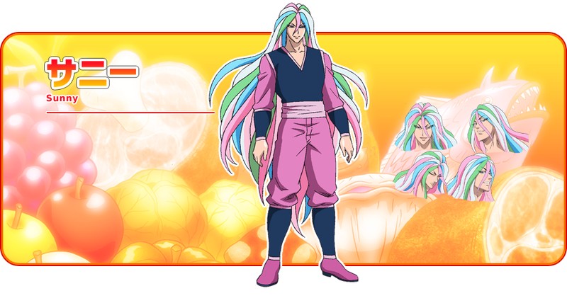 サニー(トリコ)のアニメ公式キャラクタービジュアル