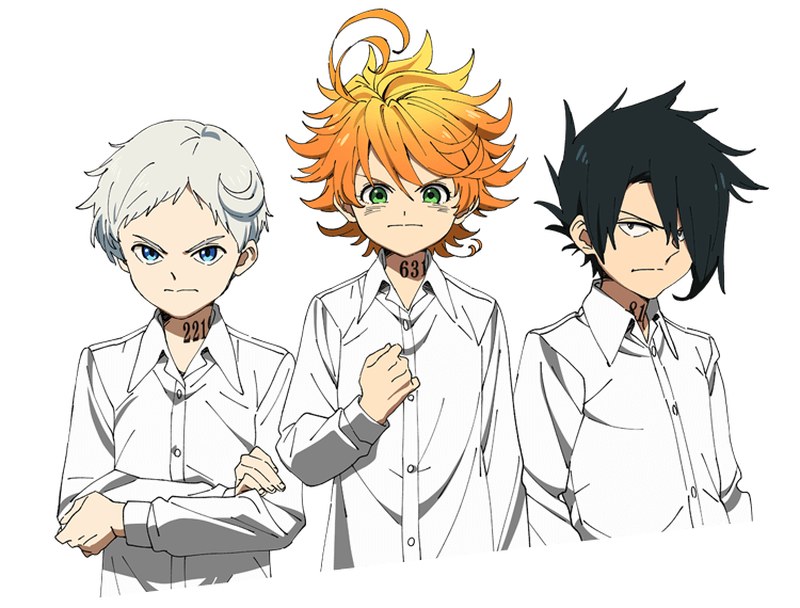 エマ・ノーマン・レイ(約束のネバーランド)のアニメ公式キャラクタービジュアル