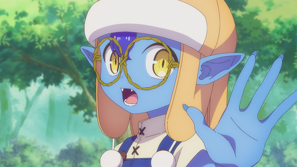 アニメ『転生ゴブリンだけど質問ある?』第1話のアキラ